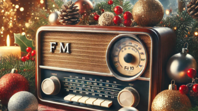 christmas music station fm near me